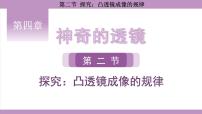 初中物理沪科版(2024)八年级全册(2024)第四章 神奇的透镜第二节 探究:凸透镜成像的规律集体备课ppt课件