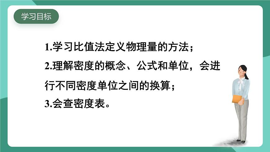 北師大版（2024）物理八年級下冊6.2《 物質(zhì)的密度》課件第2頁