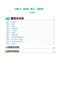 人教版九年级物理寒假提升练习专题20 电与磁（11题型）（2份，原卷版+解析版）