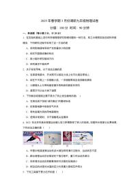 江苏省盐城市大丰区联考2024-2025学年九年级下学期3月月考 物理试题（pdf版）