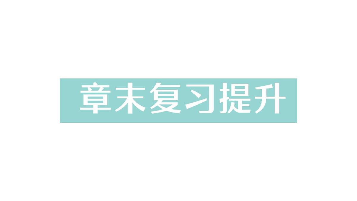 初中物理新人教版八年级下册第七章章末复习提升作业课件2025春第1页