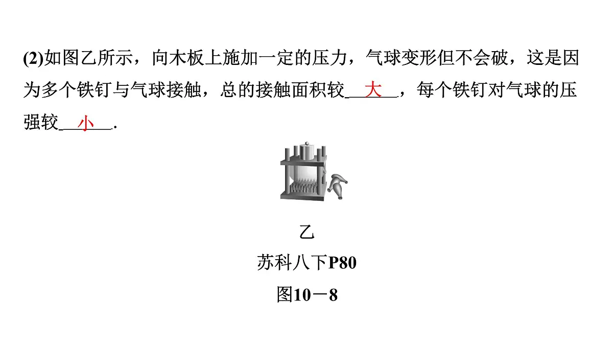 第十章 压力、压强-2025年中考物理一轮复习专题讲练课件PPT第8页