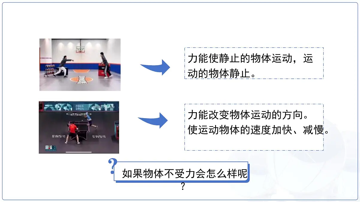8.1《牛顿第一定律 惯性》课件 初中物理教科版(2024)八年级下册第4页