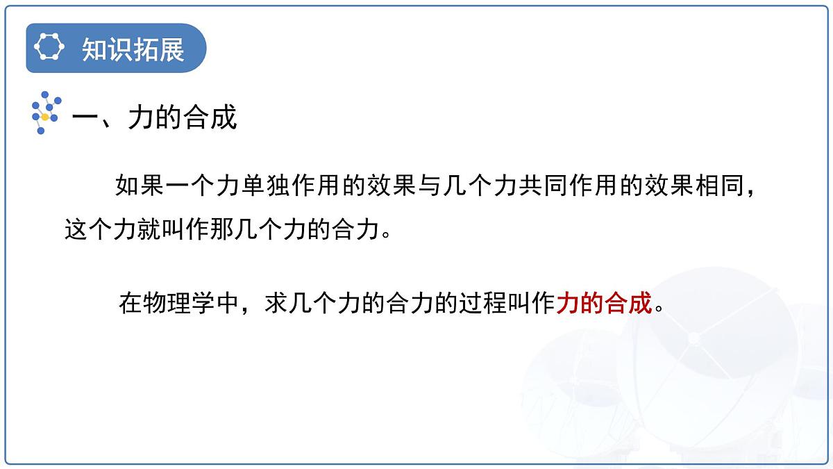 8.4《同一直线上二力的合成》课件 物理人教版(2024)八年级下册第5页