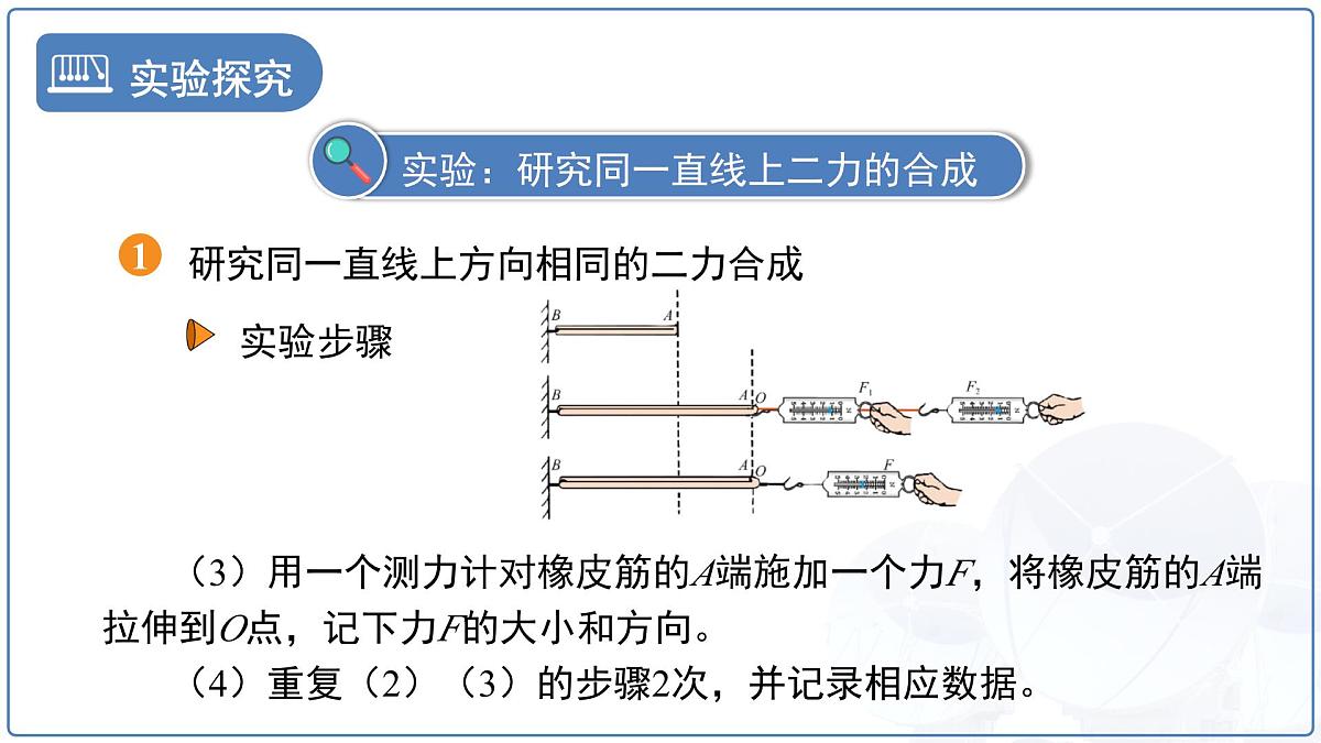 8.4《同一直线上二力的合成》课件 物理人教版(2024)八年级下册第8页