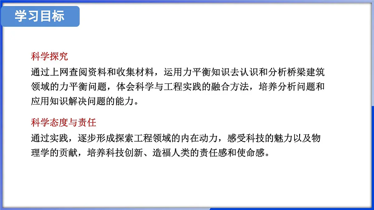 第七章 力与运动 跨学科实践 调研桥梁建筑中的力平衡 (课件)- 2024-2025学年沪科版物理(2024)八年级全一册第6页