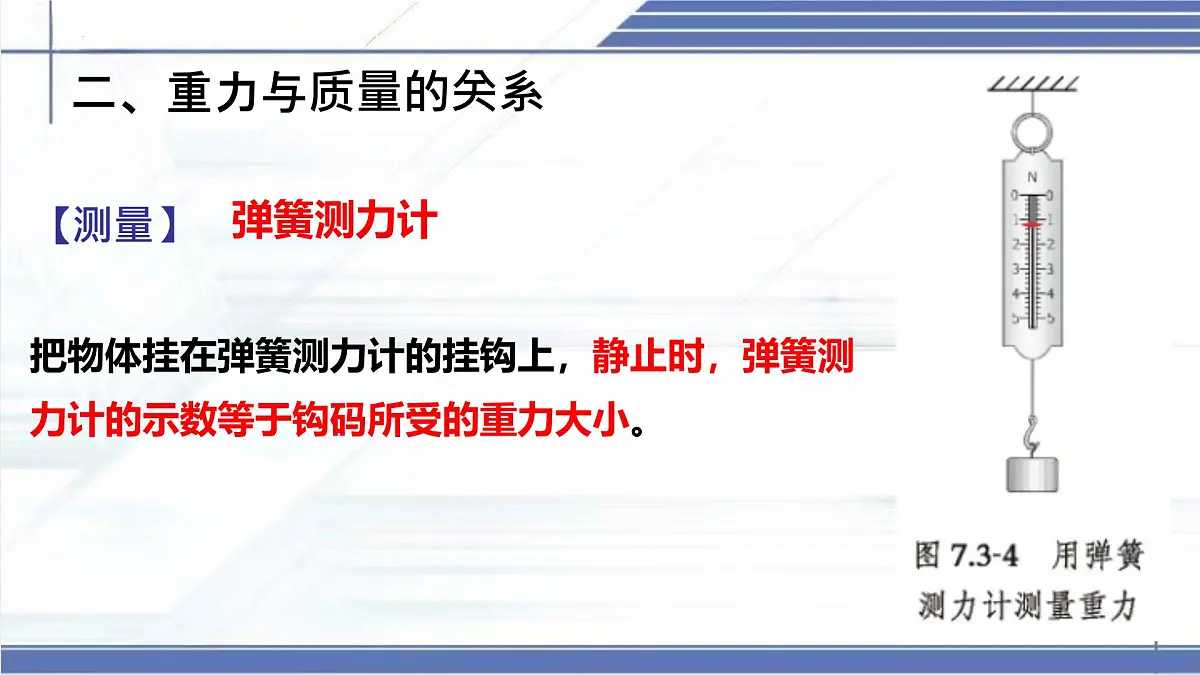7.3 重力 2025学年八年级物理下册同步课件(北师大版2024)第7页