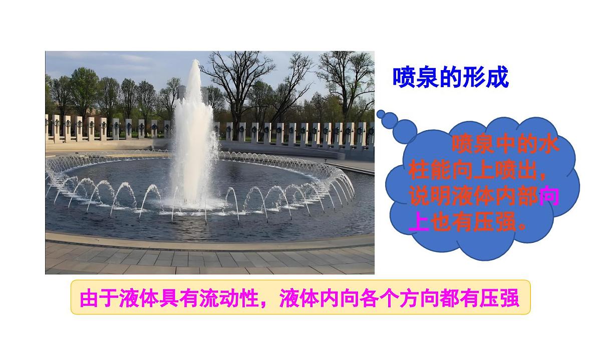 初中物理新人教版八年级下册第九章第二节第一课时 液体压强的特点及大小教学课件2025春第8页