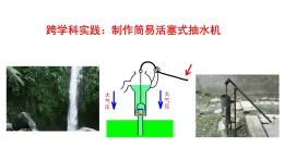 跨学科实践07：制作简易活塞式抽水机-2024-2025学年八年级物理下学期项目化课程案例 課件