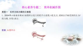 粤教沪科版八年级物理下册第六章力和机械核心素养专题二简单机械作图课件
