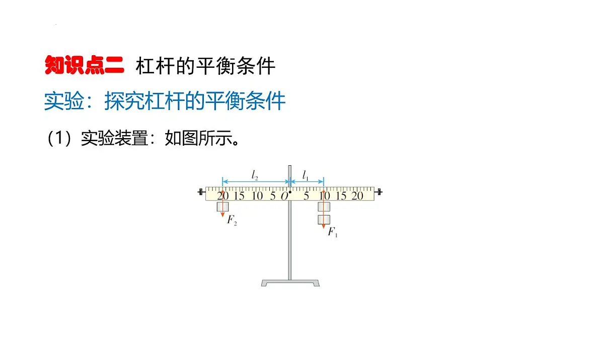 9.1 杠杆 课件 2025学年物理八年级下册鲁科版(五四制)第8页