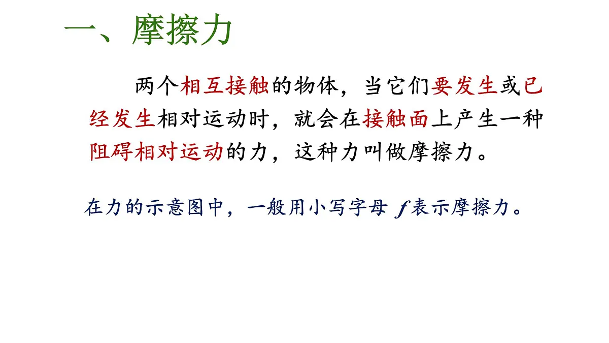 初中物理人教版(2024)八年级下册(2024)第八章第3节 摩擦力 课件第4页