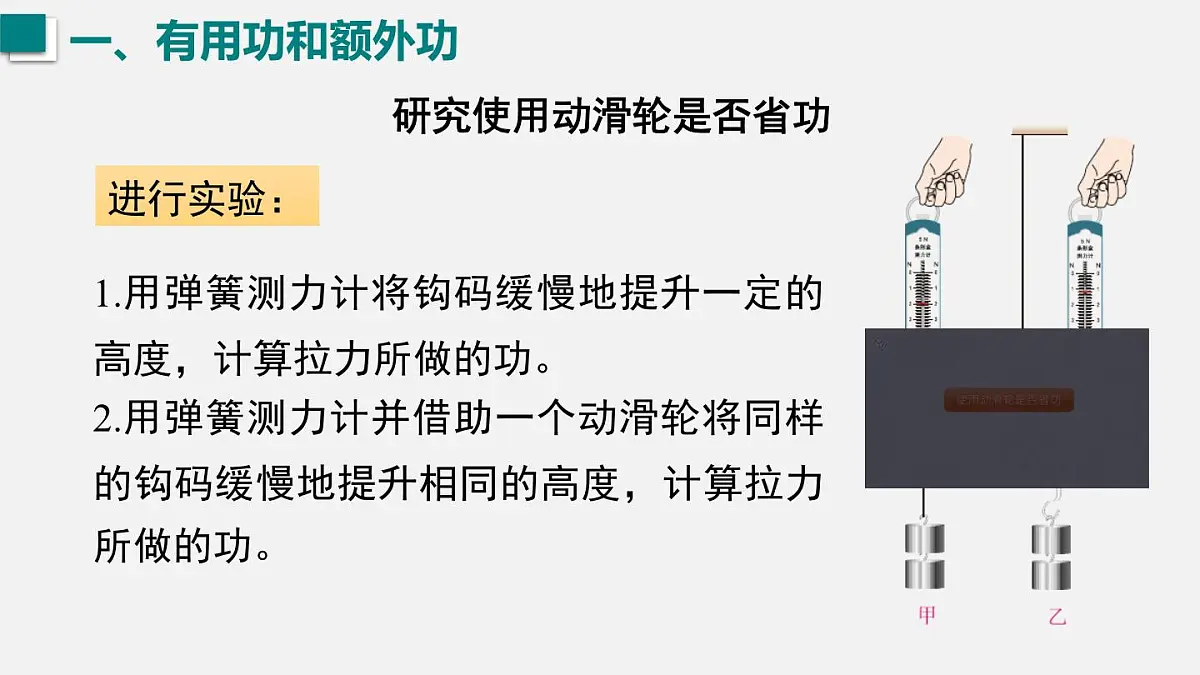 12.4 机械效率 课件 人教2024版 八年级物理下册第5页