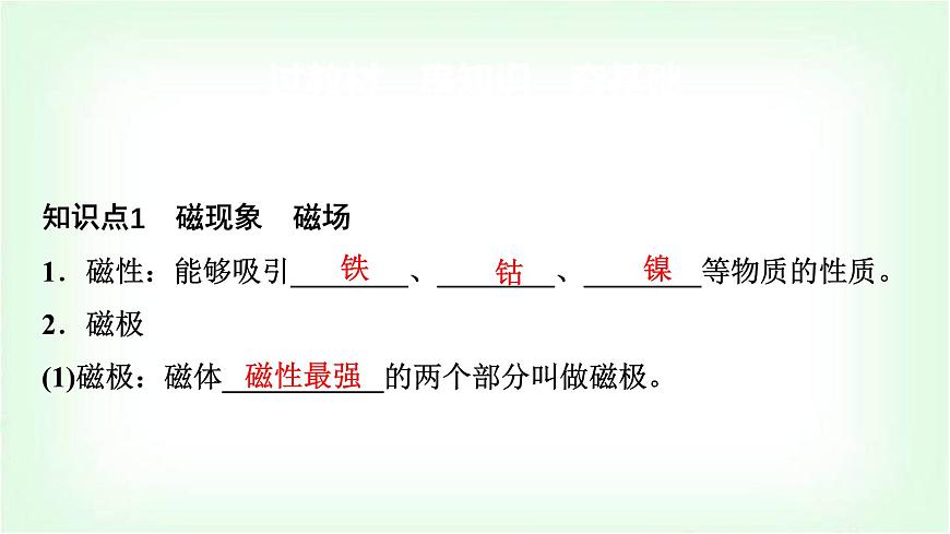 中考物理復(fù)習(xí)第19講電與磁課件第5頁(yè)