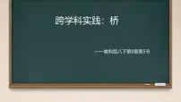 教科版（2024）八年级下册（2024）跨学科实践：桥公开课课件ppt