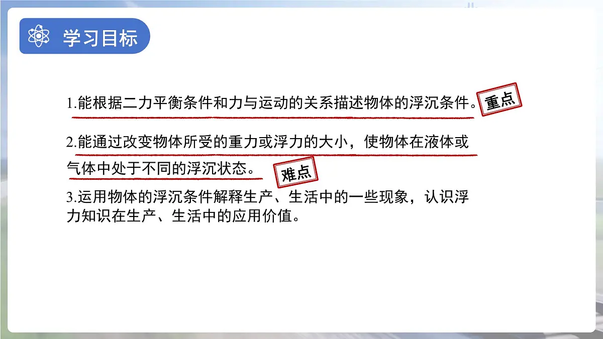 10.3《物体的浮沉条件及应用》课件 物理人教版(2024)八年级下册第2页