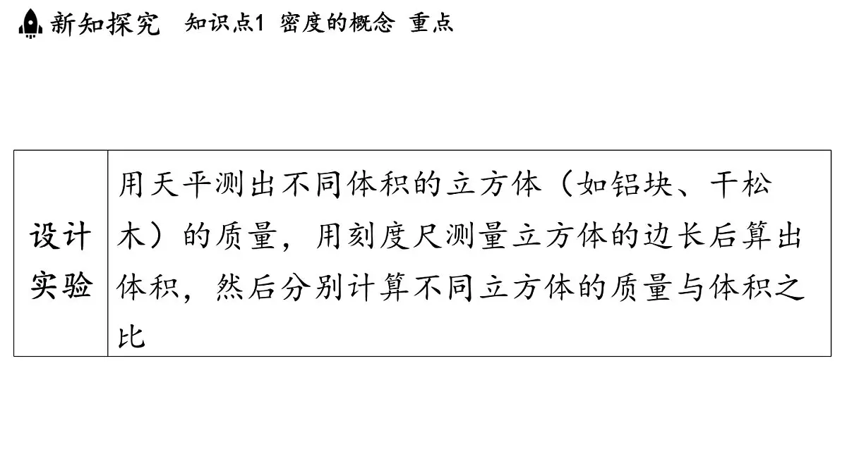 第五章 第三节 密度-八年级上物理同步课件(沪科版2024)第6页