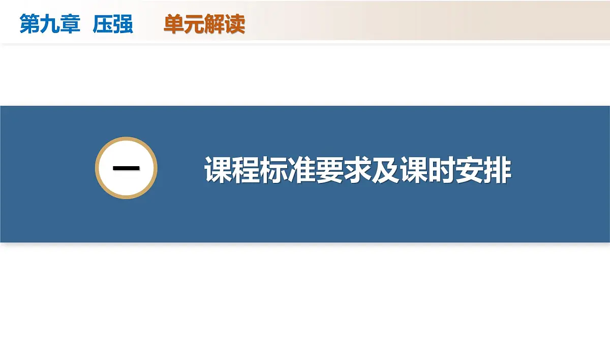 人教版2024八年级下册物理第九章 压强(单元解读课件)第2页