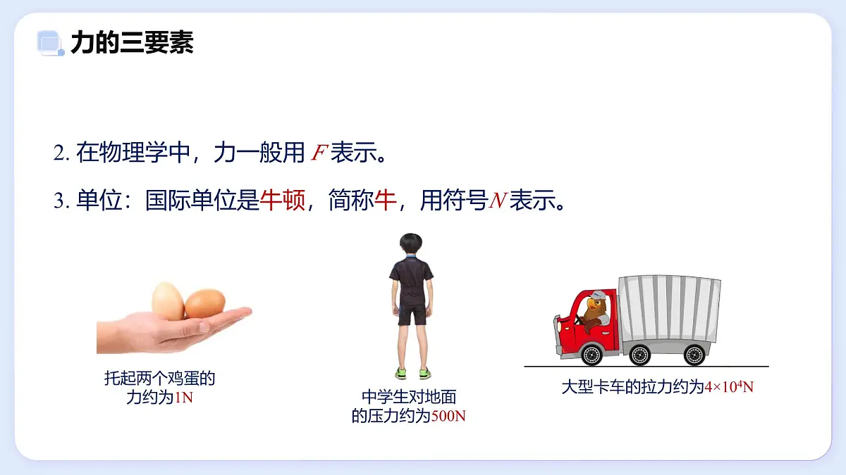7.2 力的描述—初中物理八年级上册 同步教学课件(教科版2024)第8页