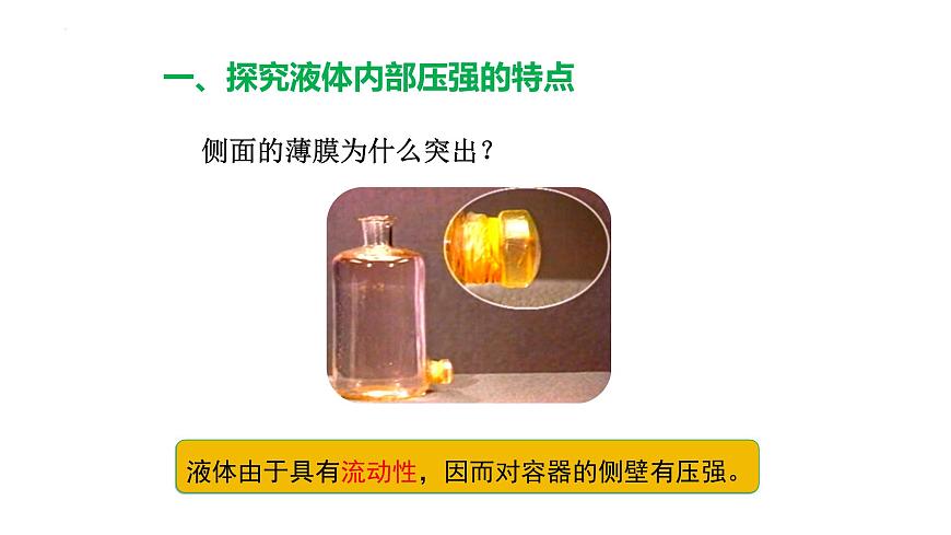 8.2 液体的压强 2025学年沪粤版物理八年级下学期课件第6页