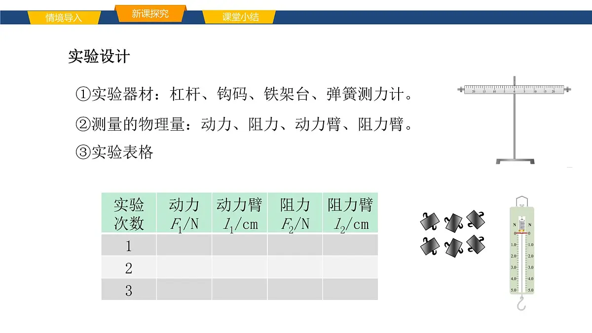 2025年春鲁教版初中物理八年级下册同步授课课件 第九章 简单机械 第一节 杠杆第7页