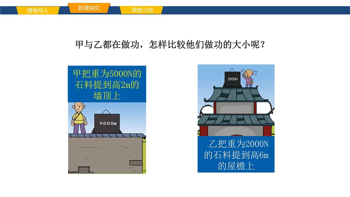 2025年春鲁教版初中物理八年级下册同步授课课件 第十章 功与能 第一节 功第8页