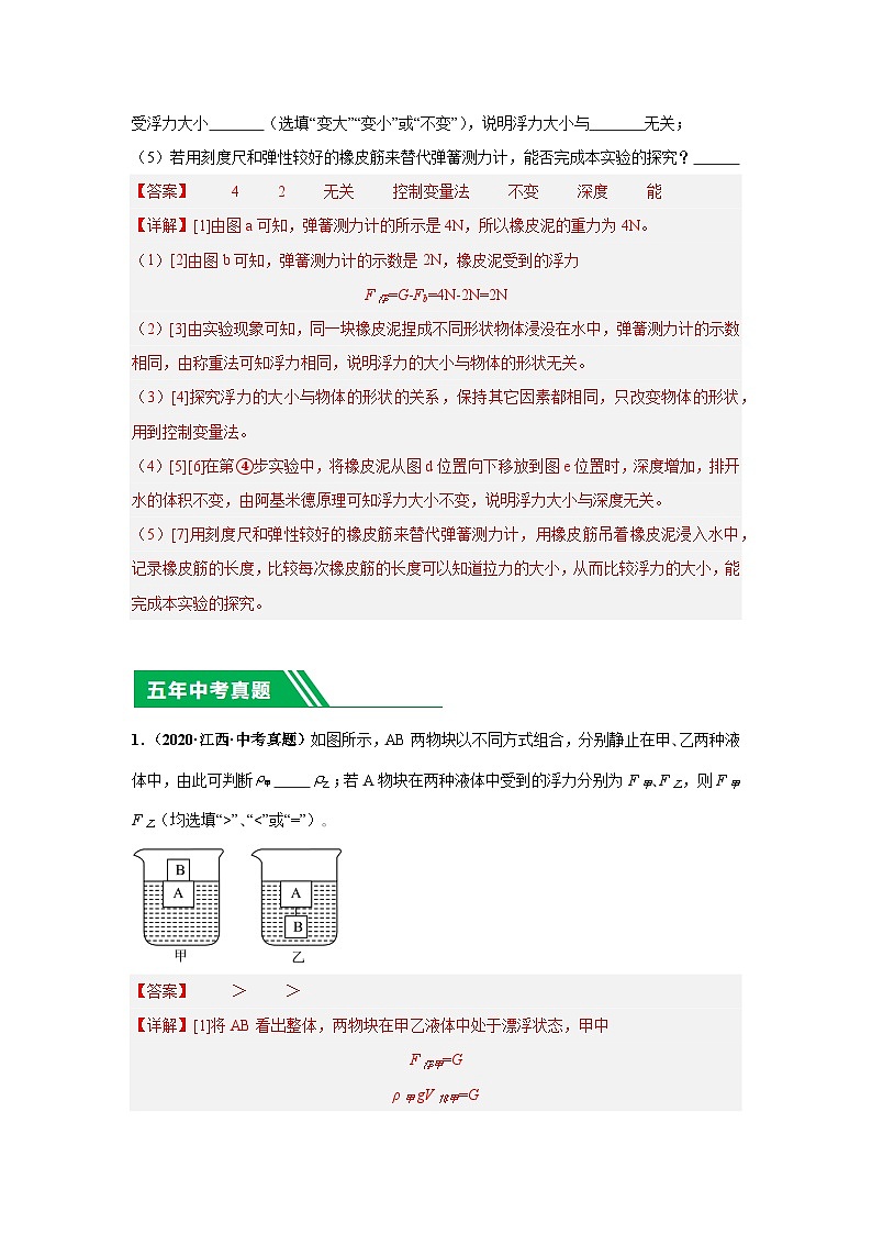 專題09 浮力（原卷版）第3頁
