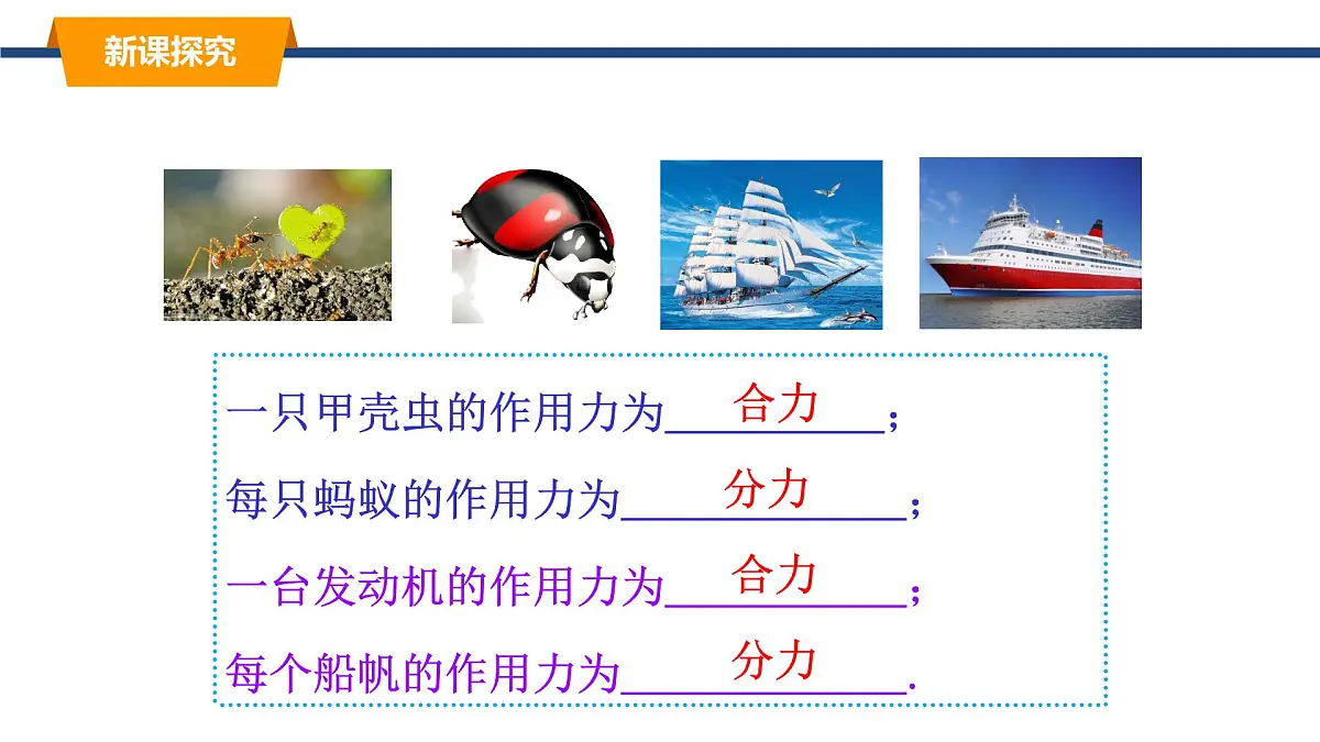 2025年春教科版物理八年级下册同步授课课件 8_2_力的平衡(1)第8页