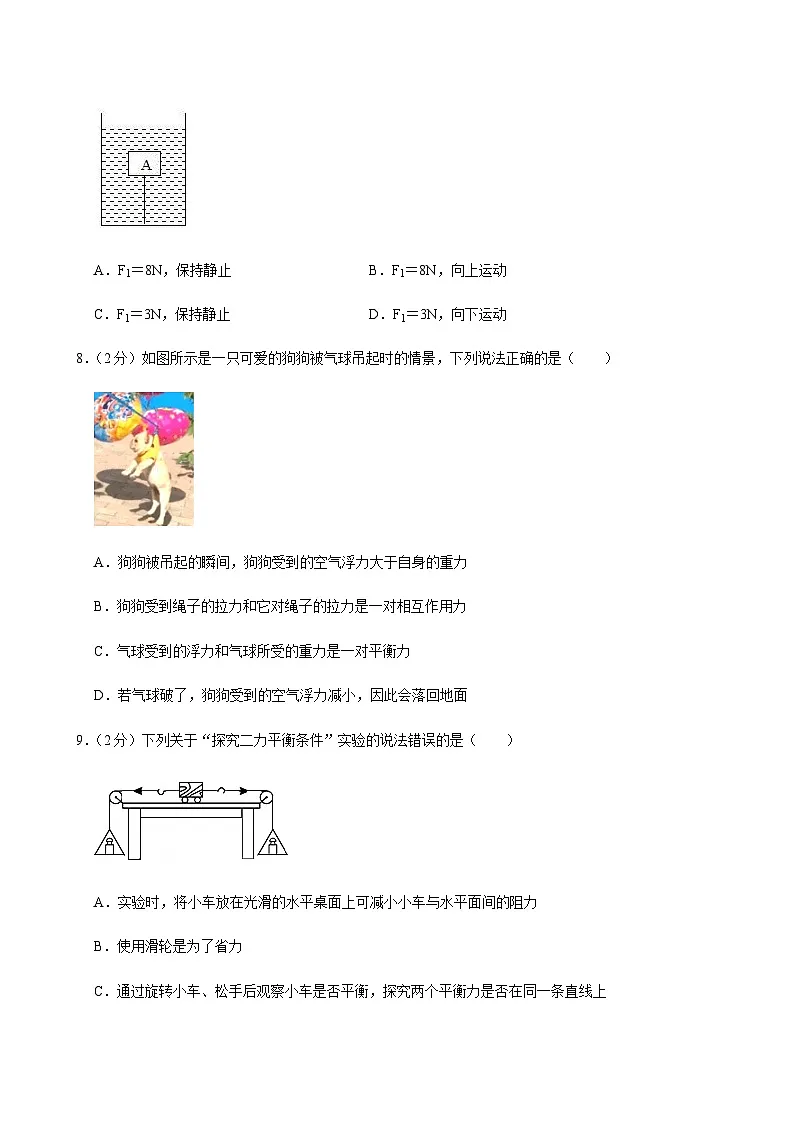 2024-2025学年福建省福州市长乐一中八年级(下)期中物理试卷第3页