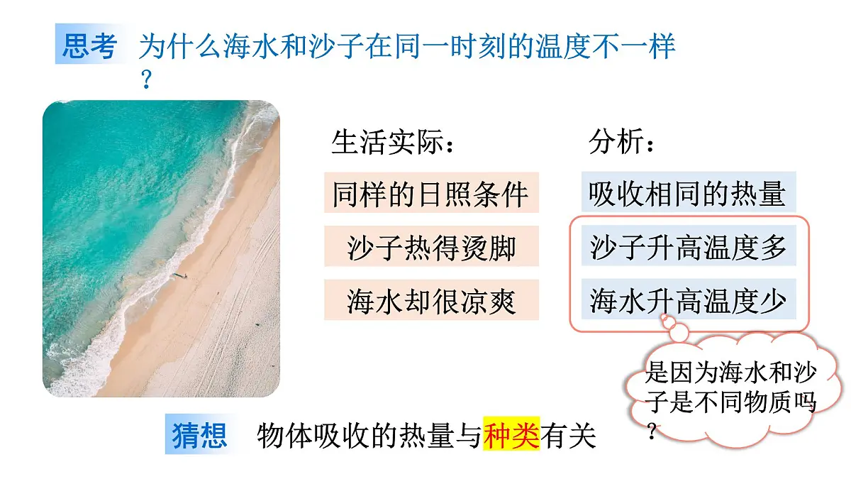 初中物理新人教版九年级全册第十三章第一节第一课时 认识热量和比热容教学课件2025秋第6页