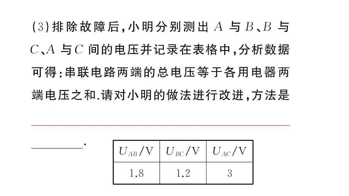 初中物理新人教版九年级全册第十六章重点实验突破作业课件2025秋第5页