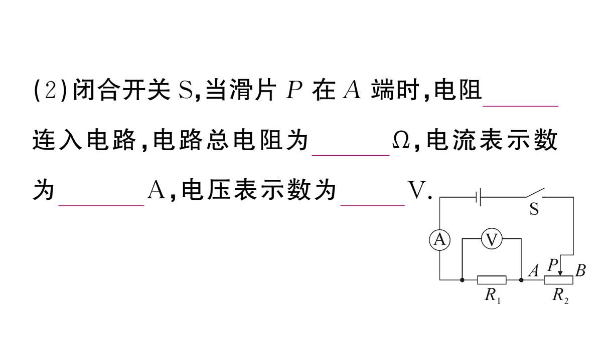 初中物理新沪科版九年级全册第十六章专题一0 动态电路的计算作业课件2025秋第3页