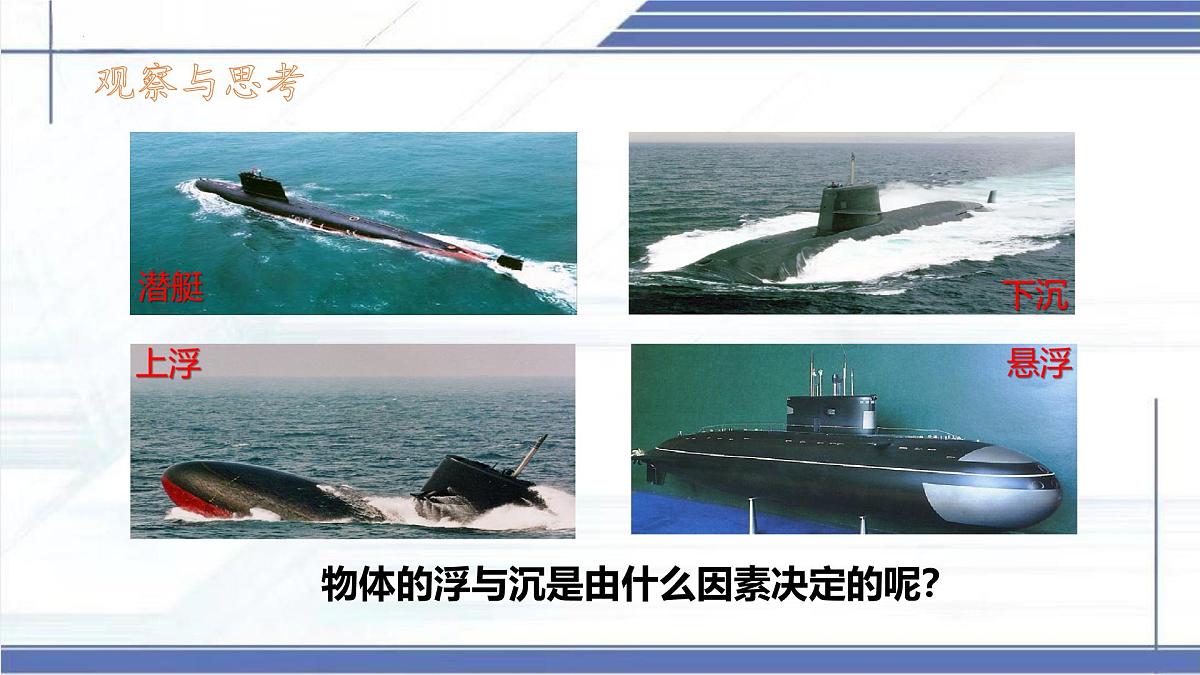 8.7+物体的浮沉条件及其运用 2025学年八年级物理下册同步课件北师大版第3页