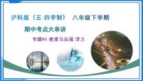 专题01 密度与压强 浮力（考点串讲）2025学年八年级物理下学期期末考点大串讲沪科版课件