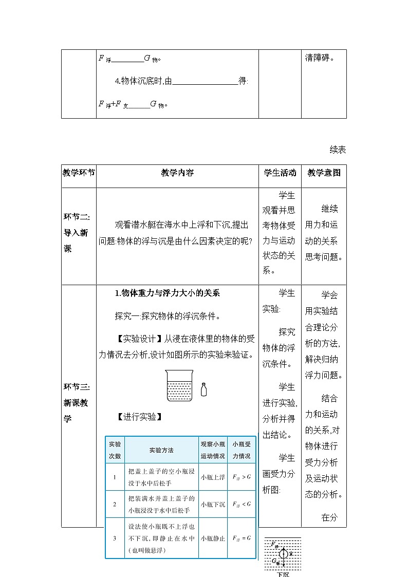 04 第3節(jié)物體的浮沉條件及應(yīng)用 -第3頁