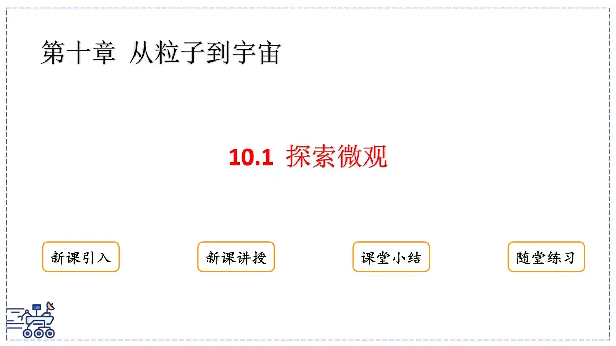 2024-2025学年沪粤版物理八年级下册 10.1 探索微观(课件)(1)第1页