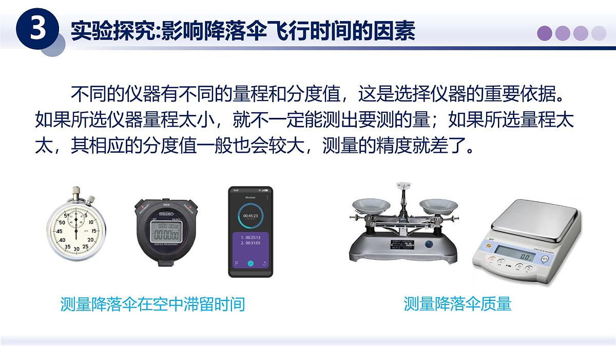 (教科版2024)初中物理八年级上册 1.3跨学实践:降落伞 课件第8页