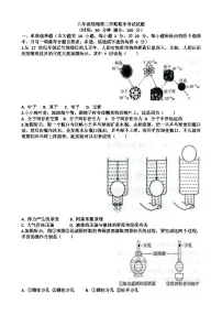 新沪科版八年级下学期物理期末考试试题(含答案)