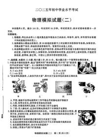 2025年山东省临沂市沂水县部分学校中考二模物理试题（中考模拟）