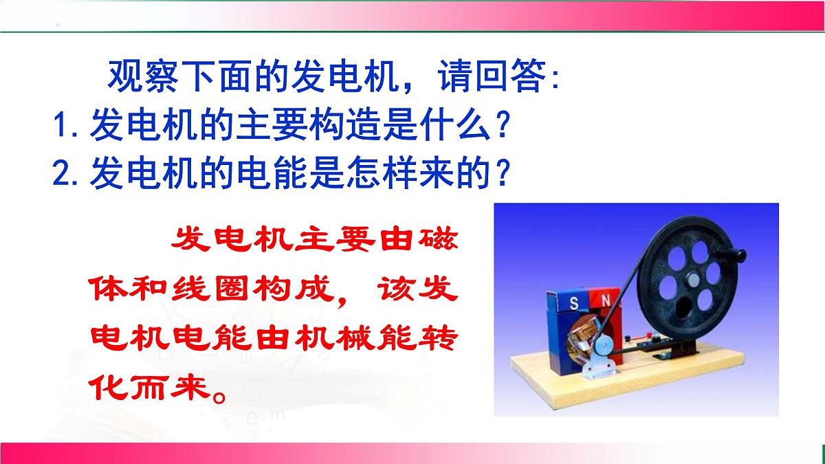 19.2+发电机是怎样工作的+课件-2025-2026学年沪科版物理九年级全一册第6页