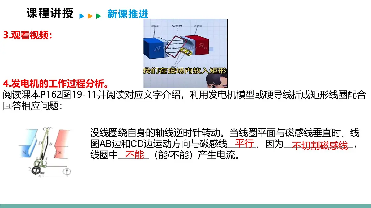 19.2+发电机是怎样工作的+课件 2026学年物理沪科版九年级全一册第4页