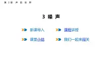 初中物理教科版(2024)八年级上册(2024)噪声课文ppt课件