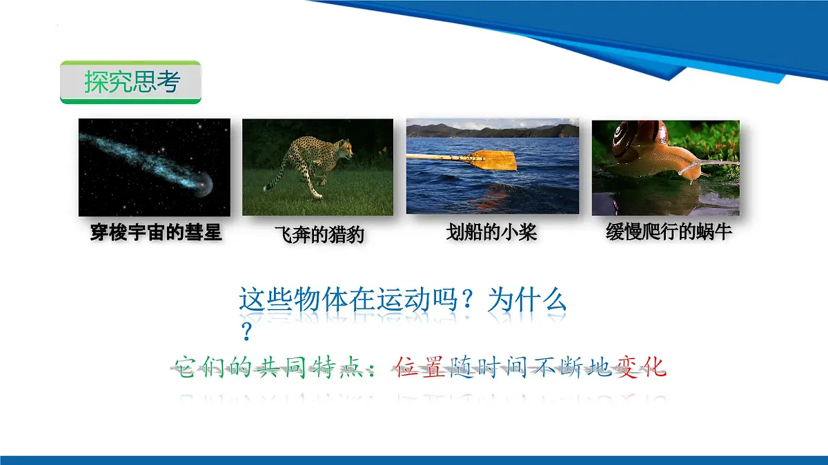 2025年春沪粤版物理八年级下册教学课件 7.1 运动的描述第6页