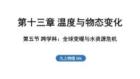 九年级全册（2024）第五节 跨学科：全球变暖与水资源危机集体备课课件ppt