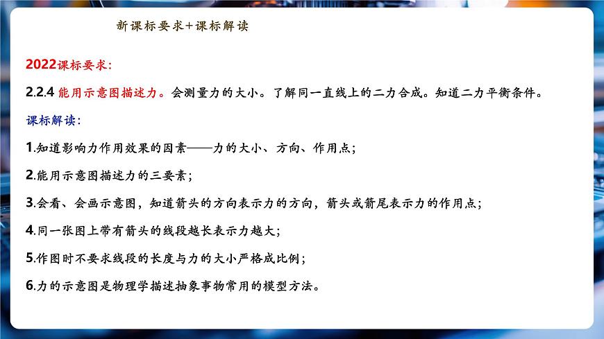 【新教材】教科版7.2 力的描述 精品課件（共23張）第3頁