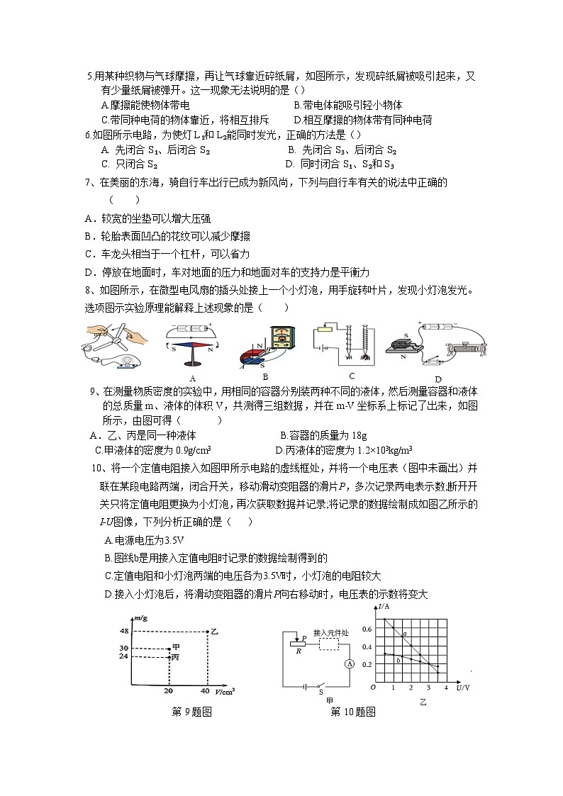 2025年江苏省连云港市东海县初级中学中考二模物理试题(中考模拟)第2页