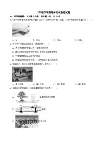 广东省汕头市潮阳区2025年八年级下学期期末考试物理试题及答案