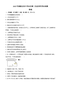 2025年广东省清远市清新区中考二模物理试题（中考模拟）