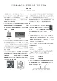 2025年河南省平顶山市鲁山县西部山区中考二模物理试题（中考模拟）