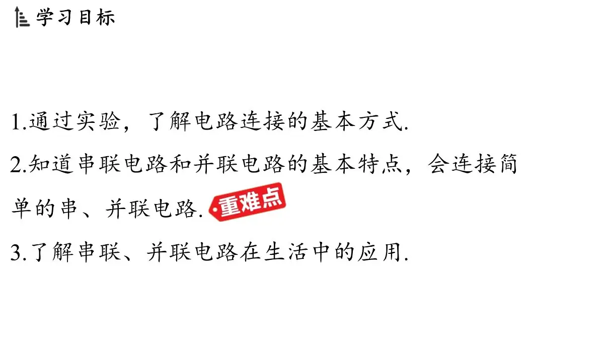 苏科版(2024)九年级物理上册 13.2 电路连接的基本方式(课件)第2页